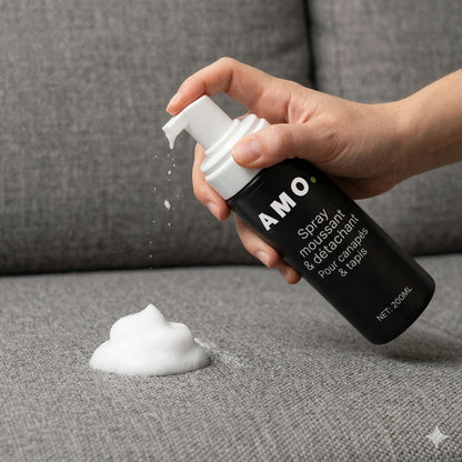 Pack de 2 Sprays Détachants pour Canapé & Tapis | Mousse Nettoyante